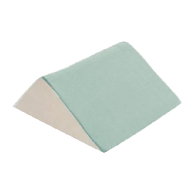 Almohada de cuña para piernas y rodillas, accesorio ergonómico suave, almohada de espuma viscoelástica, cojín de soporte para rodillas para acampar en Verde