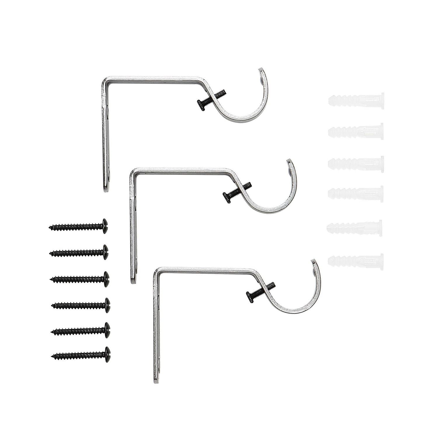 Ensemble tringle à rideaux de hometrends