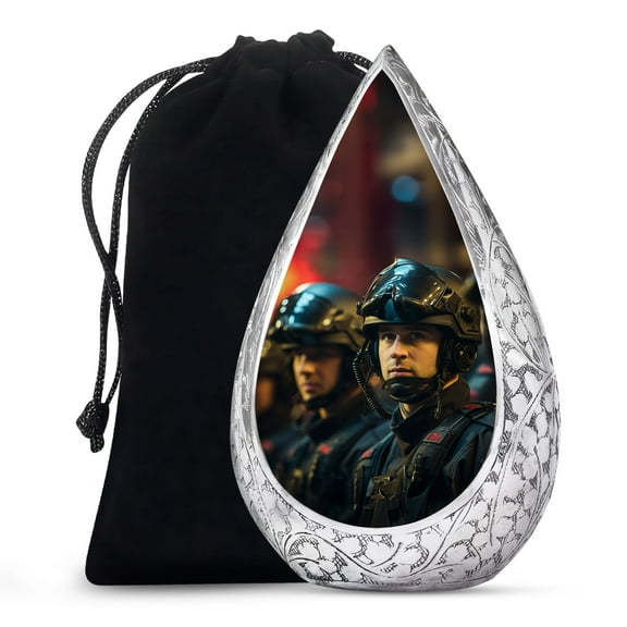 JAGSHASHI Football - Urns For Ashes Burial - Cremation Urn For Human Ashes - Decorative Urns For Human Ashes - Human Remain Urn - Largeture Urn - Large Burial Urns - 10 Inch - Large