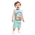 thumbnail image 2 of Winnie the Pooh Baby Boys Sleeveless Graphic Tank Top and Shorts Set, 2-Piece, Sizes 0/3M-24M, 2 of 8