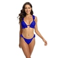 thumbnail image 5 of WBQ Bikini Set for Women Bathing Suit Lace-Up at Back Two Pieces Swimsuit, 5 of 8