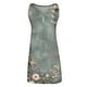 thumbnail image 5 of Puntoco Vestidos Mujer Fancy 2024 Nuevo vestido sin mangas con botones en el pecho y cuello en V estampado para mujer, 5 of 5