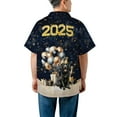 thumbnail image 5 of Happy New Year Labrador Retriever Welcome 2025 Balloon Firework Party Hawaiian Shirt Breathable Summer Unisex Merch Lab Dog Lover Gifts - 01014, 5 of 6