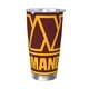 thumbnail image 1 of Taza térmica duradera de acero inoxidable 304 con tema del equipo de fútbol de Commanders con tapa y pajita Taza térmica de acero inoxidable de 20 oz Taza para automóvil Adecuada para bebidas frías y, 1 of 8