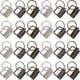 thumbnail image 5 of 150 piezas de herrajes para llaveros con aros, juego de herrajes para bolsos, pulseras, cintas de tela, relieves y otras manualidades de 25 mm, 5 of 8