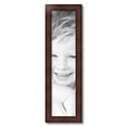 thumbnail image 2 of ArtToFrames 7x29" Honors Mahogany Picture Frame, Brown Wood Poster Frame, with Regular Acrylic and 2 (FBPL-5155), 2 of 7
