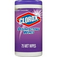thumbnail image 1 of Clorox Disinfecting Wipes, Lavender Scent - 75 Count, 1 of 2