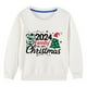 thumbnail image 4 of Xihbxyly Sudadera de Invierno, Acogedora Camiseta de Manga Larga con Estampado de Letras, Elegante Diseño de Cuello Redondo, Divertido Estampado Navideño para Salidas Informales, Actividades Escolare, 4 of 4