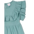 thumbnail image 2 of Wonder Nation Girls Ruffle Yoke Dress, Sizes 4-18 & Plus, 2 of 3