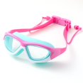 thumbnail image 1 of Gafas de natación para niños hd antivaho gafas de montura grande para 3-14 años brillar Hogar, 1 of 1