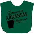 thumbnail image 3 of Inktastic Someone in Arkansas Loves Me Boys or Girls Baby Bib, 3 of 4