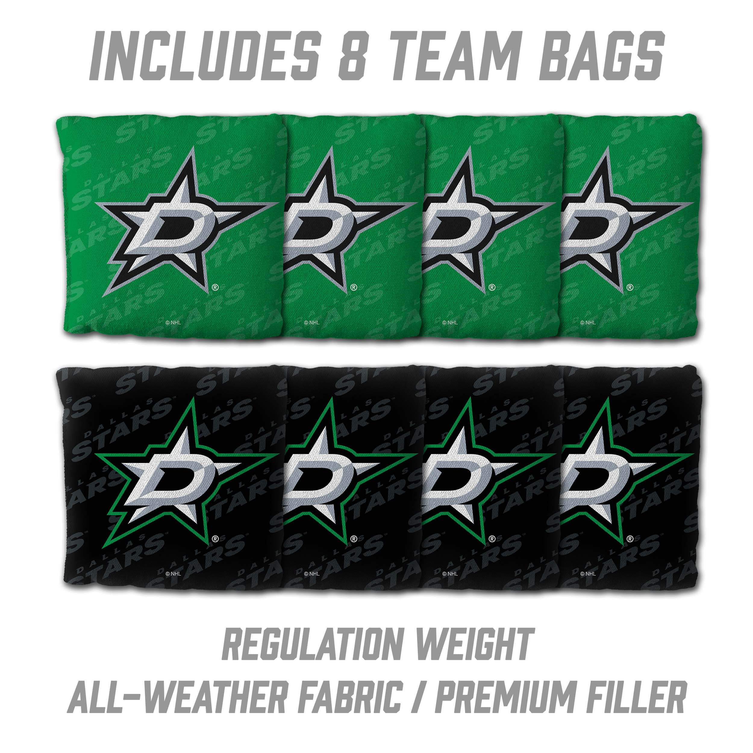 YouTheFan NHLDallas Stars 2' x 3' Cornhole Game