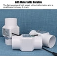 thumbnail image 4 of Ventilador Conducto 3 "En Línea, Extractor Aire 10W for Baño Extractor Ventilación 12V for Cocina Baño Ventilación Habitación Sótano Invernadero,Normal power, 4 of 7