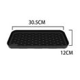 thumbnail image 4 of veasfak Silicone Tray Sink Drainer Pad Heat Resistant for Countertop Kitchen Black, 4 of 7