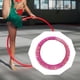 thumbnail image 5 of Funda para gimnasia rítmica de nailon resistente al desgaste, fácil instalación, artística. Rosa roja, 5 of 9