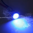 thumbnail image 6 of 5pcs 6mm 1/4" Car Interior LED Indicator Lights 12-24V Flat Head Signal Lamp with 150mm Cable Blue, 6 of 6