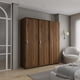 thumbnail image 3 of Armario Puertas Corredizas Berlin 180cm Color Gales Wengue, 3 of 9