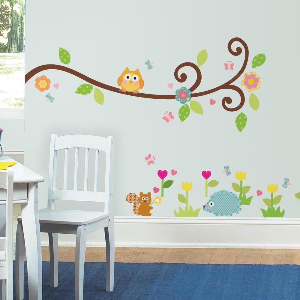Scroll Tree Branch Wall Decals - image 4 of 6