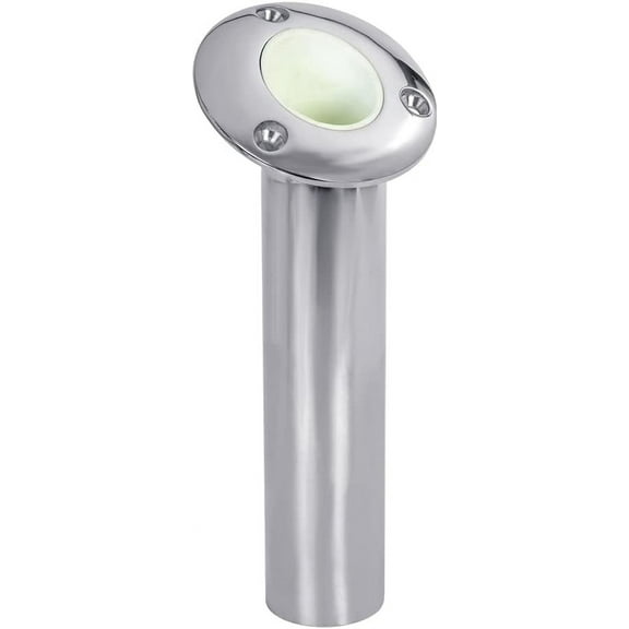 White Water Round Heavy Duty Stainless Steel Rod Holders