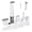 White, variant on MTUYELI Electric Razor for Women - 8 in 1 Personal Replaceable Facial Eyebrow Razors & Nose Hair Trimmer, Wet Dry Bikini Trimmer, White