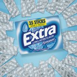 EXTRA Peppermint Sugar-Free Chewing Gum, Minty, Bulk Value Mega Packs ...