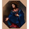 thumbnail image 3 of Carlo Dolci 15x17 Black Modern Framed Museum Art Print Titled - Madonna in Glory (1665-1675), 3 of 5