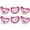 Pink, variant on RaZbaby Jollypop Pacifier for Babies 3 Months and Up, USA Made, Natural Shaped Orthodontic Binky, Lovingly Shared in NICUs & Hospitals Worldwide, Medical-Grade 100% BPA-Free - 6 Pack - Pink