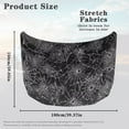 thumbnail image 7 of Uorisanigo Car Hood Cover Elastic Polyester Gray Cobweb Car Hood Cover Waterproof Auto Decorative Accessories for Most SUVs Sedans Trucks Pickups, 7 of 7