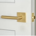 thumbnail image 4 of Viaggio Qadmltmod_Psg_234_Rh Motivo Right Handed Solid Brass Passage Door Lever Set -, 4 of 7
