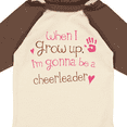 thumbnail image 4 of Inktastic Future Cheerleader Girls Cute Girls Long Sleeve Baby Bodysuit, 4 of 5