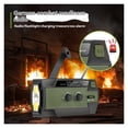 thumbnail image 3 of Outdoor Emerncy Disaster Prevention Radio Multi-function Hand-cranked Radio Multi-function Solar Radio ,Handy Bright, 3 of 4