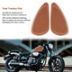thumbnail image 2 of Almohadilla de tracción antideslizante, pegatinas para tanque de combustible de Gas, Protector para motocicleta Retro (marrón), 2 uds., 2 of 9