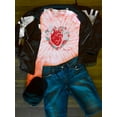 thumbnail image 3 of Realistic Heart W Flowers Tie Dye Cyclone Men -Image by Shutterstock, Male x-Large, 3 of 4