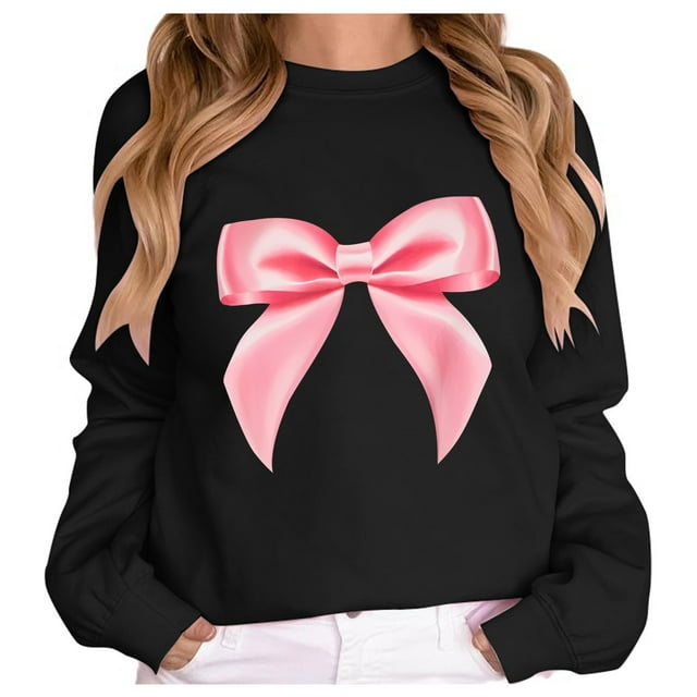 Mode Décontractée pour Femmes, Chandail à Capuche Imprimé Nœud, Col Rond, Manches Longues, Chandail à Capuche à Fermeture à Glissière, Veste à Fermeture Éclair Complète, Chemise Doublée Athlétique pour Femmes, Haut Tricoté pour Femmes Grande Taille