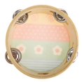 thumbnail image 4 of Children's Tambourine Wooden Bell Hand Percussion, 4 of 7