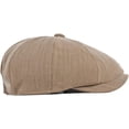 thumbnail image 4 of CoCopeaunts Newsboy Hats for Men Solid Plain Flat Cap Vintage Artist Painter Ivy Hat Octagonal Newsboy Cap Retro Beret Hat, 4 of 7