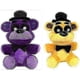 thumbnail image 1 of 2025 Nights At Freddys Purple Shadow And Gold Bear Plush Doll Toy-g, 1 of 5