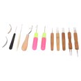 thumbnail image 2 of 12 Pieces Dreadlocks Tool Set, Latch Hook Crochet Needle Professional High Toughness  For, 2 of 8