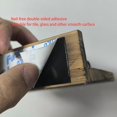 thumbnail image 2 of Soporte de papel higiénico y estante de almacenamiento multifuncional for montar en la pared, diseño de madera sin perforaciones for teléfonos móviles y aromaterapia, 2 of 4