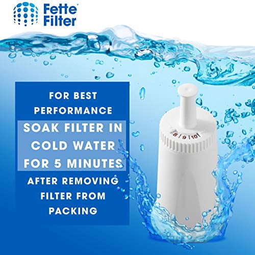 Fette Filter Barista /& Bambino Compare to Part #BES008WHT0NUC1 Replacement Water Filter Compatible with Breville Claro Swiss For Oracle Pack of 3