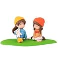 thumbnail image 1 of Miniature Doll Sculpture Gift-giving Beautiful Useful Friend Series Girl Statue DIY Desktop Decoration, 1 of 5
