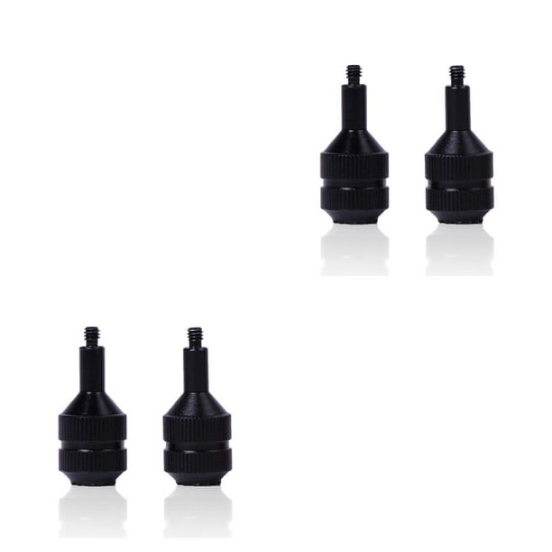 Methold Pack de 2 controladores de Dron Joystick de aleación de aluminio balancines de Control remoto palo antideslizante Negro 2piezas