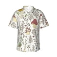thumbnail image 3 of Camisas de manga corta con estampado de anclas y hongos hawaianos para hombre, camisas de playa para vacaciones de verano, camisetas lindas de dibujos animados para mujer y niño, 3 of 5