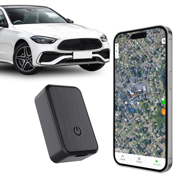 Mini GPS Tracker for Vehicles, Portable Magnetic Car Tracking Device, Real-Time Location Finder for Cars & Personal Items, No Subscription Required