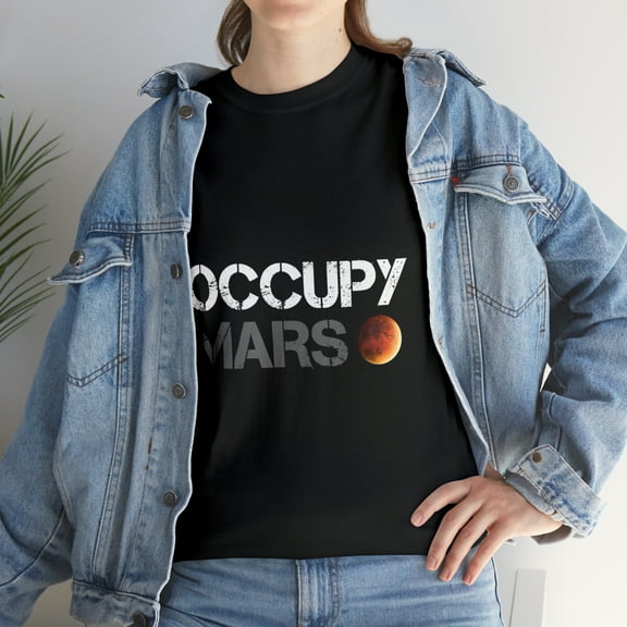 Occupy Mars Astronomy Space Science T-Shirt