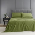 thumbnail image 6 of Nestl Twin Sheets Sets, 3 Piece Instantly Soft, Deep Pocket Twin Bedding, Soft Microfiber Kids Bedding Set, Calla Green, 6 of 10