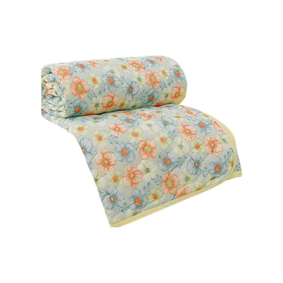 Deeceymbur Cool Feeling Air Conditioning Quilt Multicolor Blanket Washable Lightweight for Air Conditioned Rooms