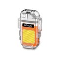 thumbnail image 1 of EastVita Mini Briquet USB Rechargeable Type-c Multifonctionnel Extérieur Coupe-Vent Double Arc, 1 of 7