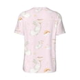 thumbnail image 3 of Rocae Rainboe And Rabbit for Breathable Men's Baseball T-Shirt Fashionable Casual Baseball Jersey, Moisture-wicking Sportswear Large, 3 of 9