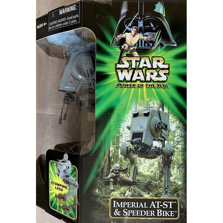 SF・ファンタジー・ホラー Star Wars Imperial AT-ST & Bike Star Wars Power of the Jedi Vehicle Set, Imperial AT-ST Scout